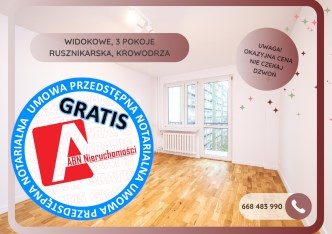 mieszkanie na sprzedaż - Kraków, Krowodrza, Krowodrza Górka, Rusznikarska